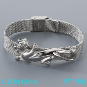 Stainless Steel Bracelet(Men) - KB205385-JR