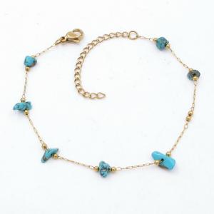 Stainless Steel Gold-plating Bracelet - KB206041-KJ