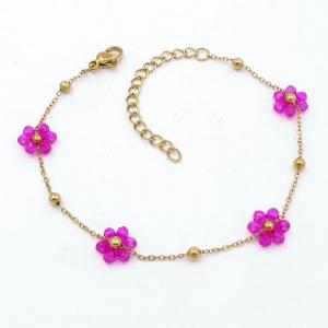 Stainless Steel Gold-plating Bracelet - KB206053-KJ