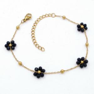 Stainless Steel Gold-plating Bracelet - KB206054-KJ