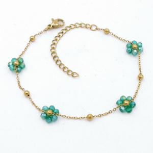 Stainless Steel Gold-plating Bracelet - KB206056-KJ