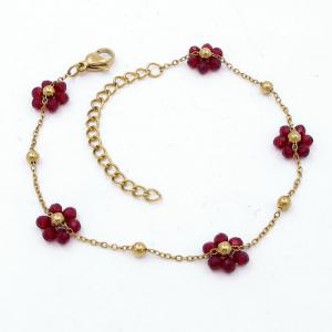 Stainless Steel Gold-plating Bracelet - KB206057-KJ