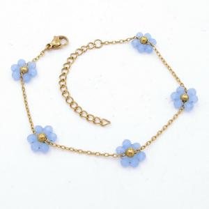 Stainless Steel Gold-plating Bracelet - KB206058-KJ