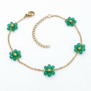 Stainless Steel Gold-plating Bracelet - KB206063-KJ