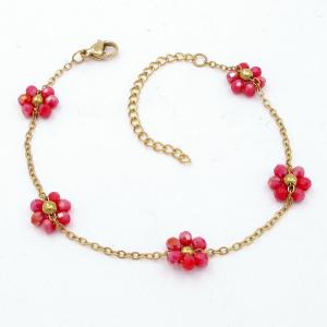 Stainless Steel Gold-plating Bracelet - KB206064-KJ