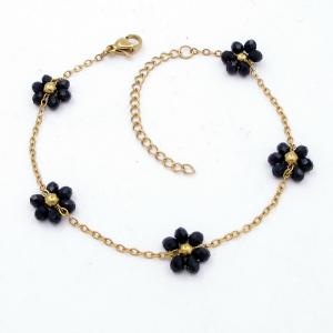 Stainless Steel Gold-plating Bracelet - KB206066-KJ