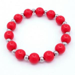 Bead Bracelet - KB206577-WH