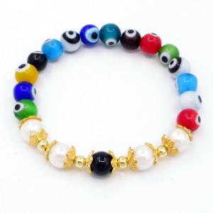 Bead Bracelet - KB206590-WH