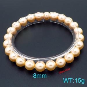 Ladies' Shell Pearl Bracelet Brother Gift - KB207023-Z