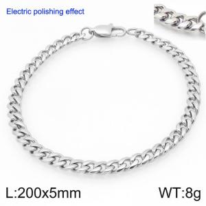 Stainless Steel Bracelet(Men) - KB207772-Z
