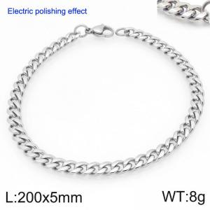 Stainless Steel Bracelet(Men) - KB207773-Z