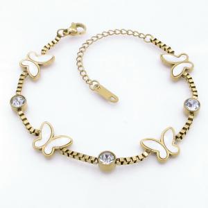 Stainless Steel Stone Bracelet - KB207846-NJ