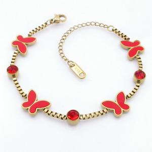 Stainless Steel Stone Bracelet - KB207847-NJ