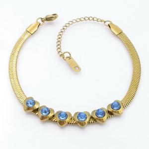Stainless Steel Stone Bracelet - KB207858-NJ
