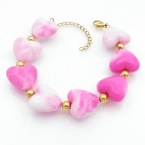 Stainless Steel Gold-plating Bracelet - KB208255-TJG