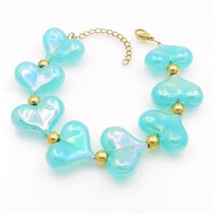 Stainless Steel Gold-plating Bracelet - KB208256-TJG