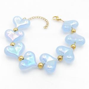Stainless Steel Gold-plating Bracelet - KB208257-TJG