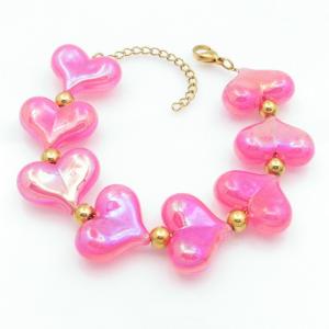 Stainless Steel Gold-plating Bracelet - KB208259-TJG