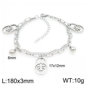 Stainless Steel Bracelet(women) - KB208870-Z