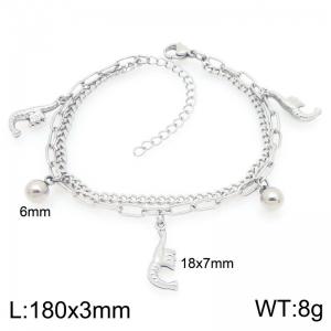 Stainless Steel Bracelet(women) - KB208897-Z