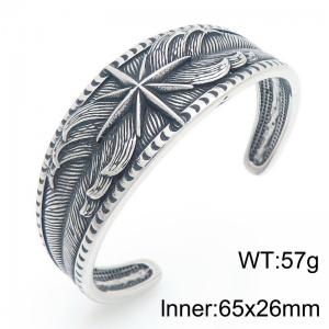 Stainless Steel Bangle - KB209308-LU