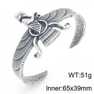 Stainless Steel Bangle - KB209310-LU