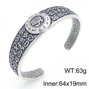 Stainless Steel Bangle - KB209322-LU