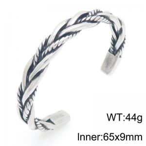 Stainless Steel Bangle - KB209327-LU