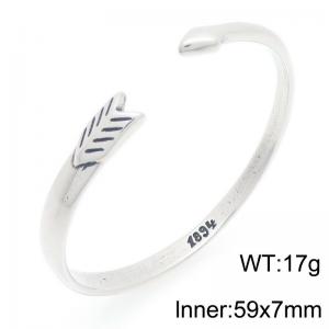 Stainless Steel Bangle - KB209331-LU