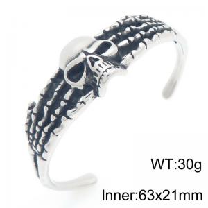 Stainless Steel Bangle - KB209333-LU