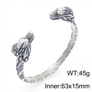Stainless Steel Bangle - KB209338-LU