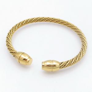 Stainless Steel Wire Bangle - KB209722-XY