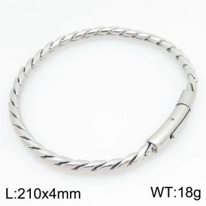 Stainless Steel Bracelet(Men) - KB210390-Z