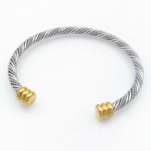 Stainless Steel Wire Bangle - KB210824-XY