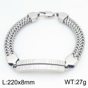 Stainless Steel Bracelet - KB211235-KFC