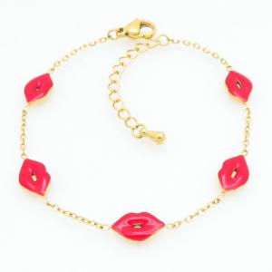 Stainless Steel Gold-plating Bracelet - KB211353-HM