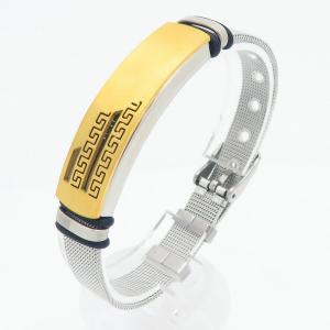 Stainless Steel Gold-plating Bracelet - KB211499-NJ