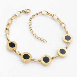 Stainless Steel Gold-plating Bracelet - KB211613-MW