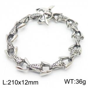 Stainless Steel Bracelet - KB21181-D