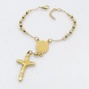 Stainless Rosary Bracelet - KB211987-HDJ