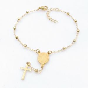 Stainless Rosary Bracelet - KB211991-HDJ