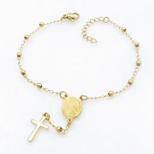 Stainless Rosary Bracelet - KB211995-HDJ