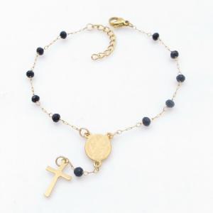 Stainless Rosary Bracelet - KB211999-HDJ