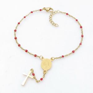 Stainless Rosary Bracelet - KB212000-HDJ