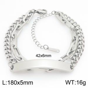 Stainless Steel Bracelet - KB212082-Z