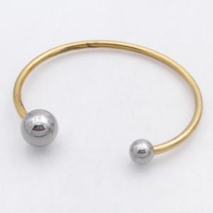 Stainless Steel Gold-plating Bangle - KB212297-XY