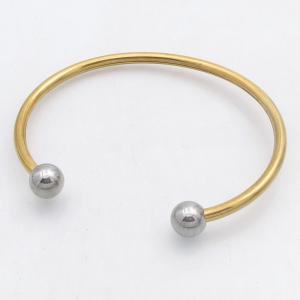 Stainless Steel Gold-plating Bangle - KB212298-XY