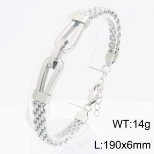 Stainless Steel Bracelet - KB212468-KFC