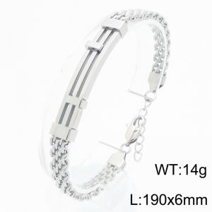 Stainless Steel Bracelet - KB212528-KFC