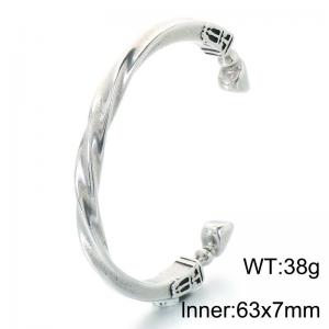 Stainless Steel Bangle - KB214275-LU